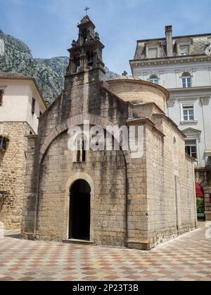 Kirche St. Luke, Kotor Stockfoto