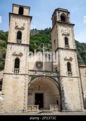 St. Tryphons Kathedrale, Kotor Stockfoto