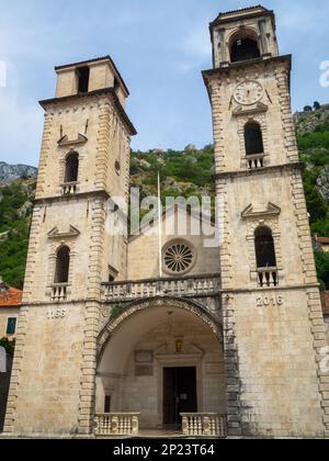 St. Tryphons Kathedrale, Kotor Stockfoto