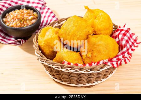 Gefüllte Kartoffeln Typischer Braten Mehrerer Lateinamerikanischer Länder Stockfoto