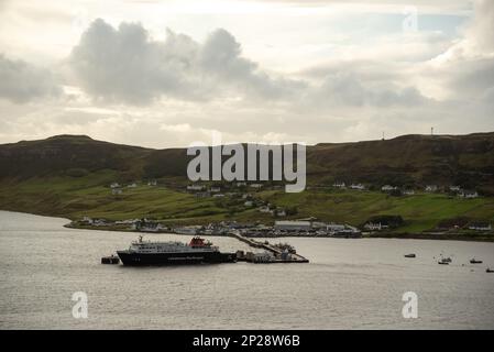 Uig Bay auf der Insel skye im schottischen Hochland Stockfoto