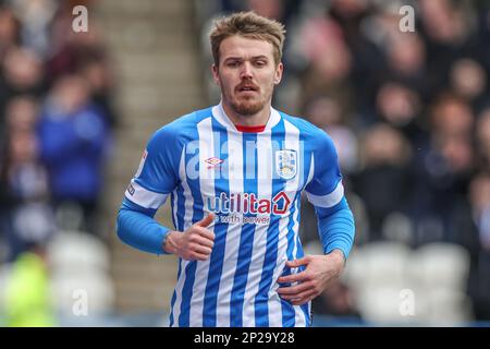 Huddersfield, Großbritannien. 04. März 2023. Danny ward #25 of Huddersfield Town während des Sky Bet Championship-Spiels Huddersfield Town vs Coventry City at John Smith's Stadium, Huddersfield, Großbritannien, 4. März 2023 (Foto von Mark Cosgrove/News Images) in Huddersfield, Großbritannien, am 3.4.2023. (Foto: Mark Cosgrove/News Images/Sipa USA) Guthaben: SIPA USA/Alamy Live News Stockfoto