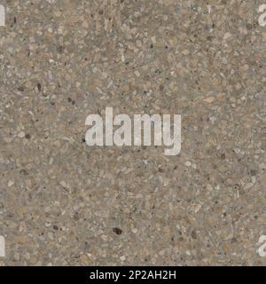 Terrazzo-Textur. Polierter Betonboden. Farbige Oberfläche aus Marmor und Granitstein Stockfoto