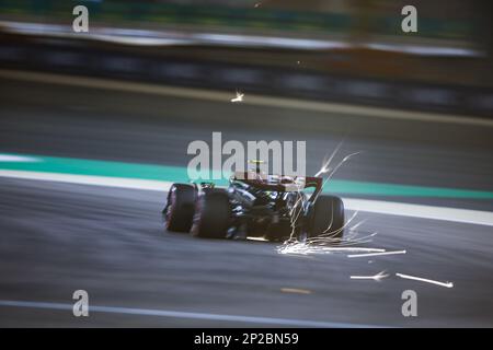 Sakhir, Bahrain. 4. März 2023. Während des Formel 1 Gulf Air Bahrain Grand Prix 2023, 1. Runde der FIA Formel-1-Weltmeisterschaft 2023 vom 23. Bis 5. März 2023 auf der Bahrain International Circuit, in Sakhir, Bahrain - Foto: Xavi Bonilla / DPPI/LiveMedia Credit: Independent Photo Agency/Alamy Live News Stockfoto