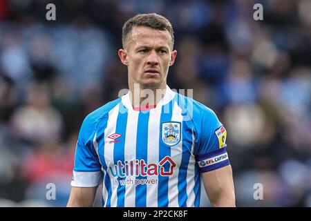 Huddersfield, Großbritannien. 04. März 2023. Jonathan Hogg #6 of Huddersfield Town während des Sky Bet Championship-Spiels Huddersfield Town vs Coventry City at John Smith's Stadium, Huddersfield, Großbritannien, 4. März 2023 (Foto von Mark Cosgrove/News Images) in Huddersfield, Großbritannien, am 3/4/2023. (Foto: Mark Cosgrove/News Images/Sipa USA) Guthaben: SIPA USA/Alamy Live News Stockfoto