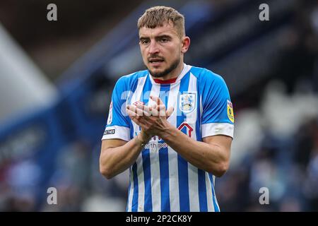 Huddersfield, Großbritannien. 04. März 2023. Micha? Nein. Helik #39 of Huddersfield Town während des Sky Bet Championship-Spiels Huddersfield Town vs Coventry City at John Smith's Stadium, Huddersfield, Großbritannien, 4. März 2023 (Foto von Mark Cosgrove/News Images) in Huddersfield, Großbritannien, am 3/4/2023. (Foto: Mark Cosgrove/News Images/Sipa USA) Guthaben: SIPA USA/Alamy Live News Stockfoto