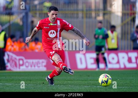 Monza, Italien. 04. März 2023. Stefano Sensi (AC Monza) während des Spiels AC Monza gegen Empoli FC, italienischer Fußball Serie A in Monza, Italien, März 04 2023 Kredit: Independent Photo Agency/Alamy Live News Stockfoto