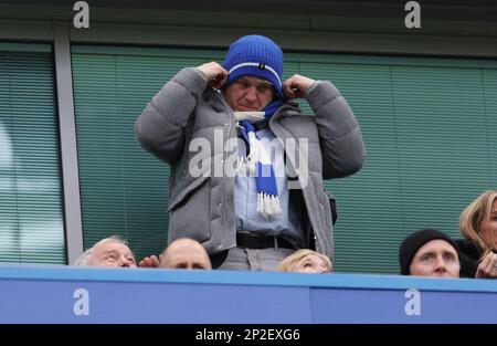 London, England, 4. März 2023. Während des Premier League-Spiels auf der Stamford Bridge, London. Das Bild sollte lauten: Paul Terry/Sportimage Stockfoto