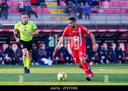 Monza, Italien. 04. März 2023. Gianluca Caprari (AC Monza) während des Spiels AC Monza vs Empoli FC, italienisches Fußballspiel Serie A in Monza, Italien, März 04 2023 Kredit: Independent Photo Agency/Alamy Live News Stockfoto