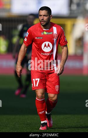 Monza, Italien. 04. März 2023. U-Power Stadion, 04.03.23 Gianluca Caprari (17 AC Monza) während des Spiels der Serie A zwischen AC Monza und Empoli im U-Power Stadion in Monza, Italia Soccer (Cristiano Mazzi/SPP) Kredit: SPP Sport Press Photo. Alamy Live News Stockfoto
