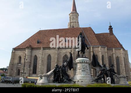 St. Michaels Kathedrale in Cluj-Napoca, Rumänien Stockfoto