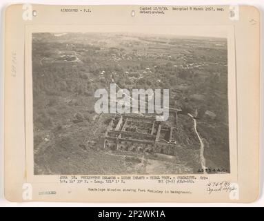 Philippine Island - Luzon Island, Luftfoto. Stockfoto