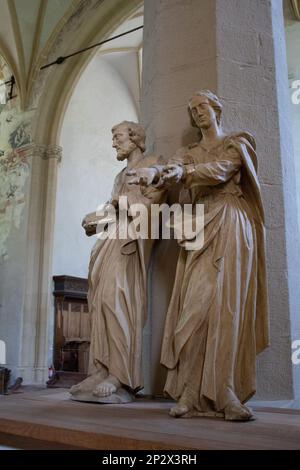 Die Kirche auf dem Hügel in Sighișoara, Rumänien Stockfoto