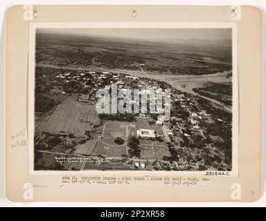 Philippine Island - Luzon Island, Luftfoto. Stockfoto