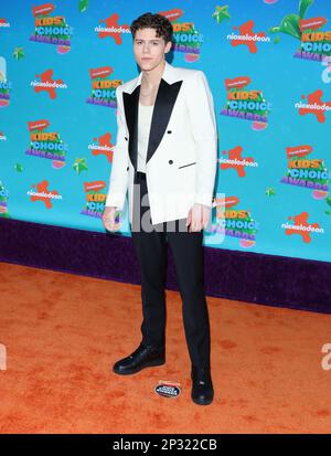 Los Angeles, USA. 04. März 2023. Case Walker wird am Samstag, den 4. März 2023 bei den Nickelodeon Kids Choice Awards 2023 im Microsoft Theater in Los Angeles, Kalifornien, verliehen . (Foto: Juan Pablo Rico/Sipa USA) Guthaben: SIPA USA/Alamy Live News Stockfoto