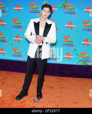 Los Angeles, USA. 04. März 2023. Case Walker wird am Samstag, den 4. März 2023 bei den Nickelodeon Kids Choice Awards 2023 im Microsoft Theater in Los Angeles, Kalifornien, verliehen . (Foto: Juan Pablo Rico/Sipa USA) Guthaben: SIPA USA/Alamy Live News Stockfoto
