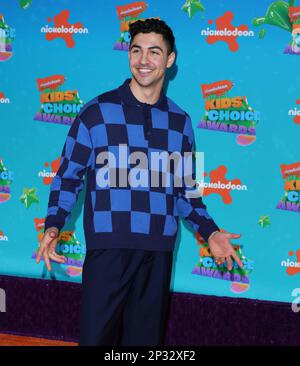 Los Angeles, USA. 04. März 2023. Trevor Tordjman nimmt am Samstag, den 4. März 2023, an den Nickelodeon Kids Choice Awards 2023 Teil, die im Microsoft Theater in Los Angeles, Kalifornien, stattfinden. (Foto: Juan Pablo Rico/Sipa USA) Guthaben: SIPA USA/Alamy Live News Stockfoto