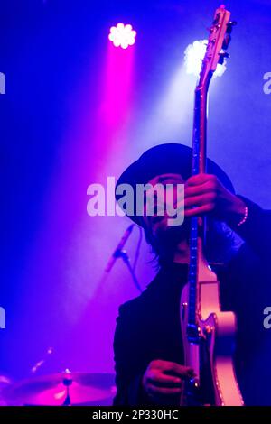 Rom, Italien. 04. März 2023. Stefano Verderi während Le Vibrazioni - âClub Tour 2023, Musikkonzert in Rom, Italien, März 04 2023 Kredit: Unabhängige Fotoagentur/Alamy Live News Stockfoto