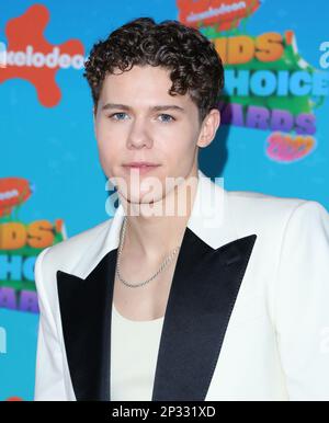 Los Angeles, USA. 04. März 2023. Case Walker wird am Samstag, den 4. März 2023 bei den Nickelodeon Kids Choice Awards 2023 im Microsoft Theater in Los Angeles, Kalifornien, verliehen . (Foto: Juan Pablo Rico/Sipa USA) Guthaben: SIPA USA/Alamy Live News Stockfoto