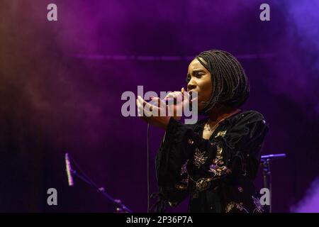 Gateshead, Großbritannien. 4. März 2023. Gateshead, Großbritannien – Mega unterstützt Selbstwertgefühl bei Sage, Gateshead, 4. März 2023. Kredit Jill O'Donnell/EMPICS/Alamy Live News Stockfoto