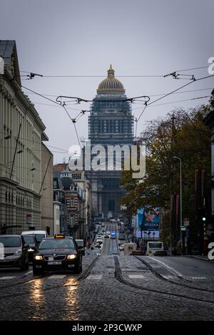 Justizpalast in Brussel Stockfoto