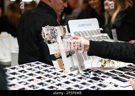 5. März 2023 London, Großbritannien. Tausende besuchten die Professional Beauty London 2023, Excel London. Stockfoto