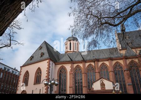 Liebfrauenkirche - Frankfurt, Deutschland Stockfoto