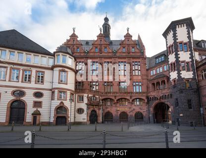 Ratskeller im Neuen Rathaus - Frankfurt, Deutschland Stockfoto