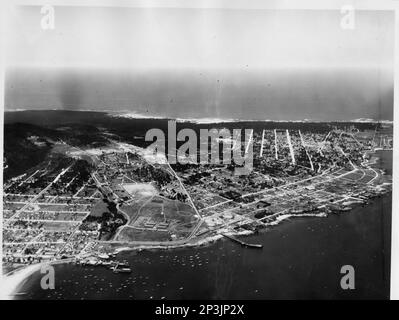 Kalifornien - Monterey, Luftfoto. Stockfoto