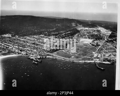 Kalifornien - Monterey, Luftfoto. Stockfoto