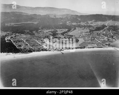 Kalifornien - Monterey, Luftfoto. Stockfoto