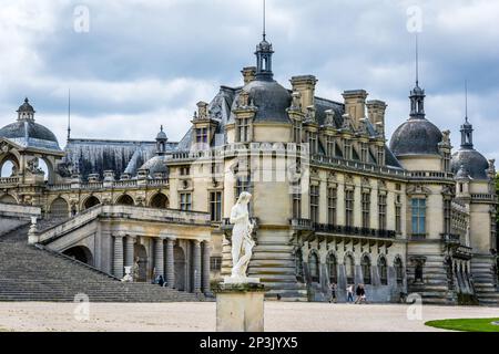 Chateau de Chantilly Stockfoto