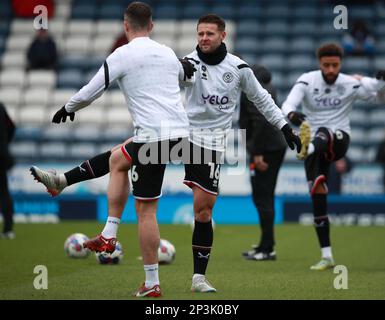 Blackburn, England, 4. März 2023. Oliver Norwood aus Sheffield Utd während des Sky Bet Championship-Spiels in Ewood Park, Blackburn. Das Bild sollte lauten: Simon Bellis/Sportimage Stockfoto