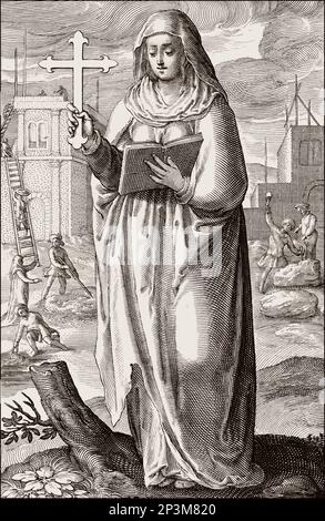 Bridget von Schweden, St. Birgitta, c. 1303 – 1373 Stockfoto