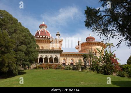 Monserrate Palace im botanischen Park, Sintra, Lissabon, Portugal, Europa Stockfoto