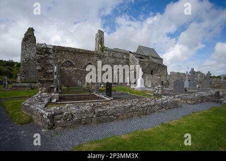 Corcomroe Abbey, County Clare EIRE Stockfoto