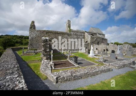 Corcomroe Abbey, County Clare EIRE Stockfoto