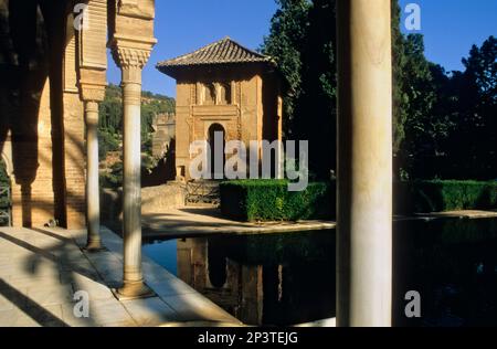 Partal. Oratorium von "El Partal´, Alhambra, Granada, Andalusien, Spanien Stockfoto