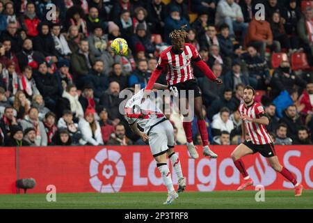 Madrid, Spanien. 05. März 2023. 05. März 2023; Stadion Vallecas, Madrid, La Liga Santander, Rayo Vallecano vs Athletic Club 900/Cordon Press Credit: CORDON PRESS/Alamy Live News Stockfoto