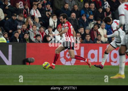 Madrid, Spanien. 05. März 2023. 05. März 2023; Stadion Vallecas, Madrid, La Liga Santander, Rayo Vallecano vs Athletic Club 900/Cordon Press Credit: CORDON PRESS/Alamy Live News Stockfoto