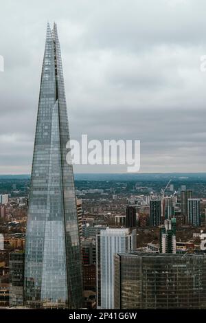 Das Shard-Foto aus Sky Garden Stockfoto