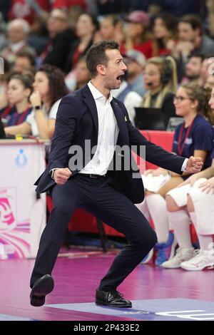 #ILoveVolley #VolleyAddicted VERO VOLLEY MILANO 0 - PROSECCO DOC IMOCO CONEGLIANO 3 8^ Giornata di ritorno reguläre Saison A1 Femminile 2022/2023 All Stockfoto