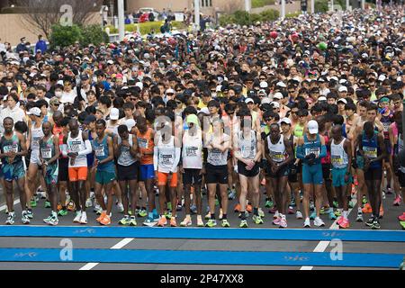 Tokio, Japan. 5. März 2023. Allgemeine Ansicht, 5. März 2023 - Tokyo Marathon 2023 in Tokio, Japan. Kredit: Michael Steinebach/AFLO/Alamy Live News Stockfoto