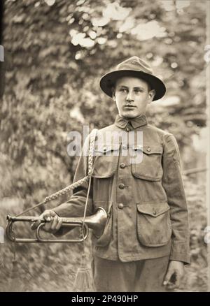 1912 Sigmund Eisner Pfadfinder Uniform BSA Pfadfinder von Amerika Stockfoto