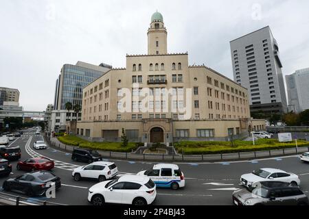 Das Zollgebäude in Yokohama, Japan. Stockfoto