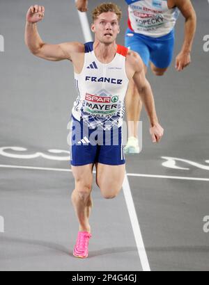 Kevin Mayer von Frankreich bei der European Athletics Indoor Championship 2023 am 5. März 2023 in der Atakoy Arena in Istanbul, Türkei – Photo Laurent Lairys/DPPI Stockfoto