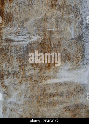 Alte Farbe auf einem Hintergrund mit Wandtextur Stockfoto