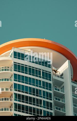 Modernes Bürogebäude in Miami Beach Stockfoto