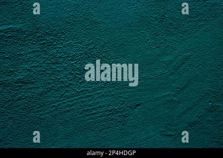 Teal farbigen abstrakten Wand Hintergrund mit Texturen von verschiedenen Schattierungen von teal Stockfoto