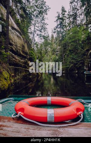 Teplice Adrspach Rocks, Ostböhmen, Tschechische Republik Stockfoto